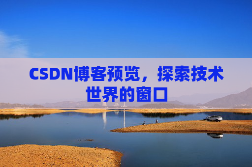 CSDN博客预览,探索技术世界的窗口